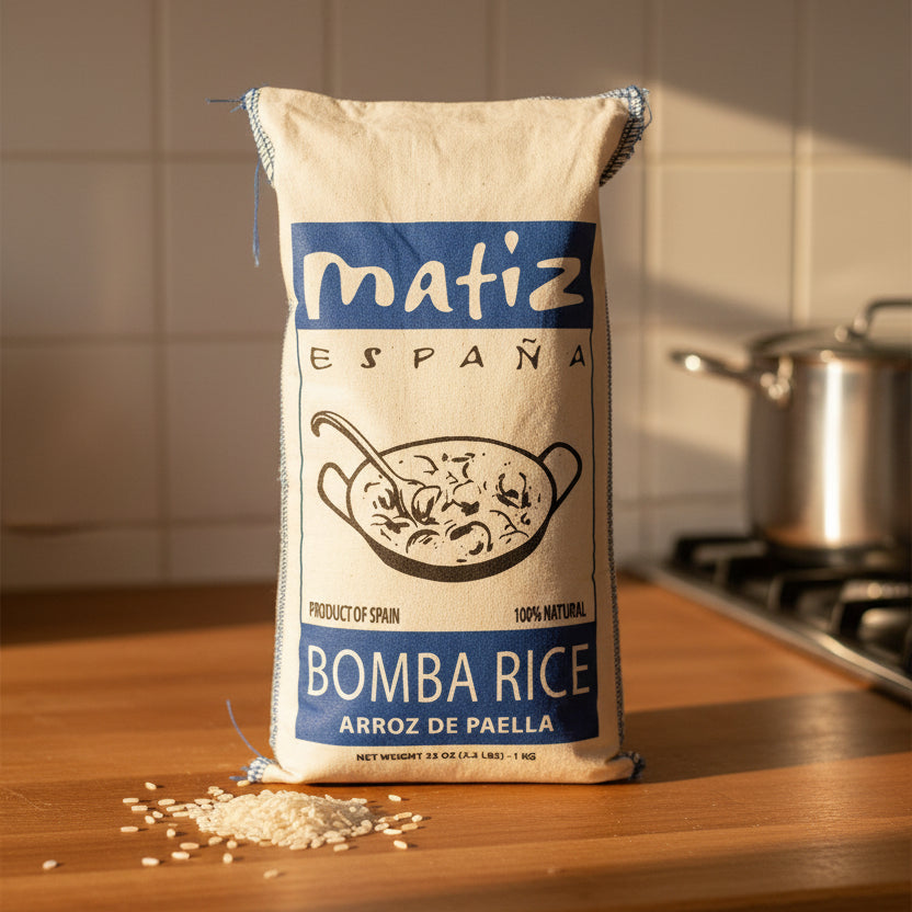 Bomba Paella Rice - Matiz – Cheese Shop Santa Barbara