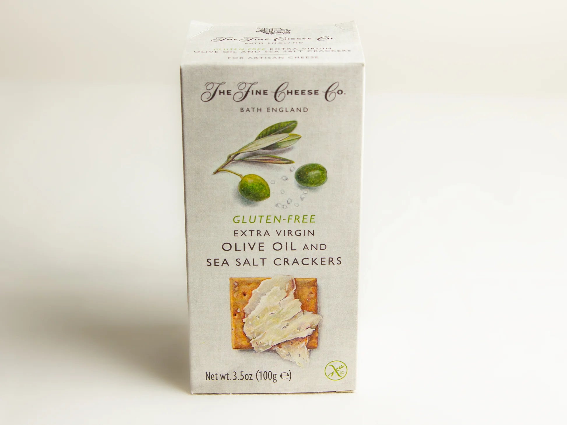 Olive Oil & Sea Salt Crackers - Gluten Free - Fine Cheese Co