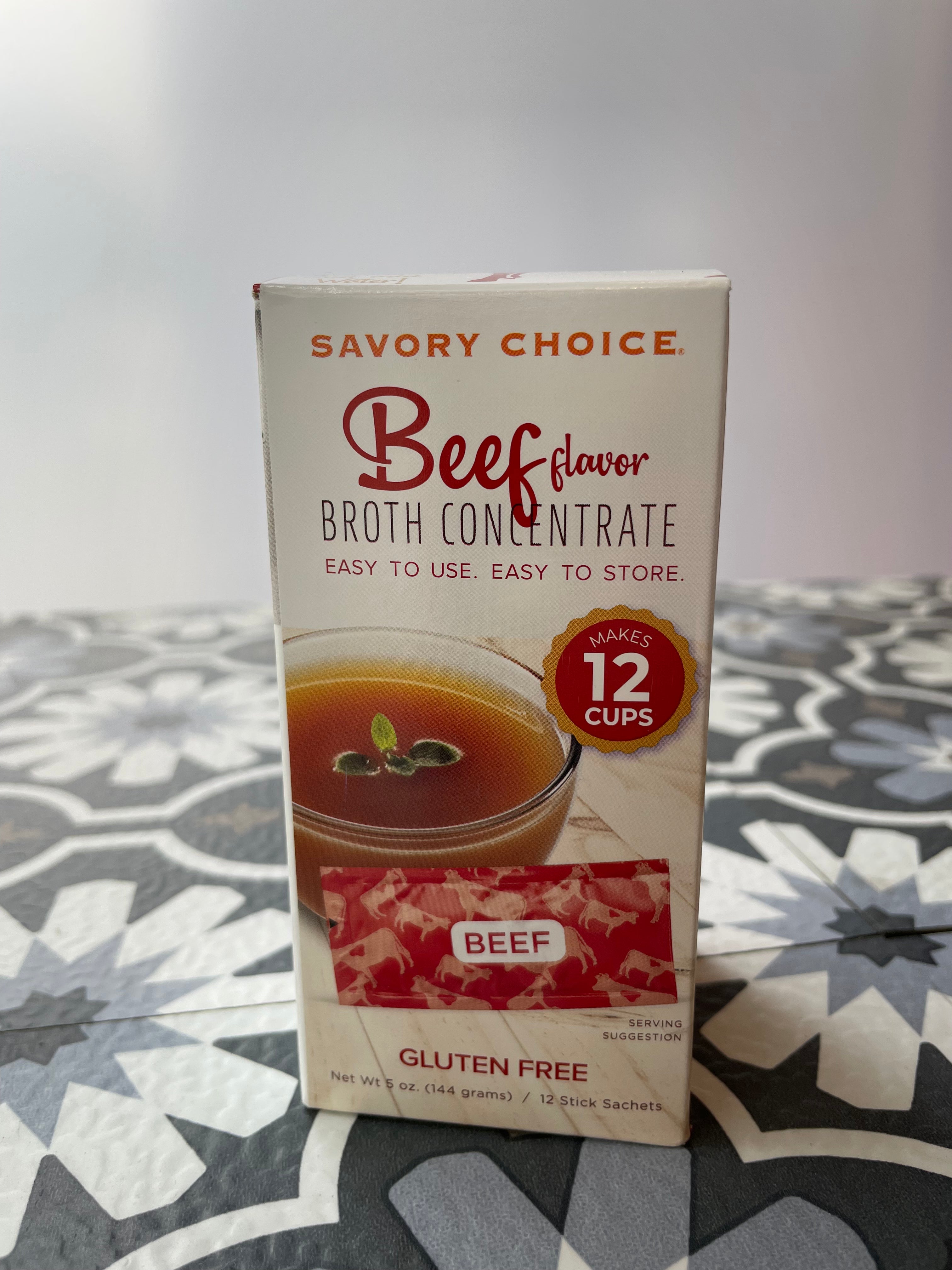 Savory Choice Broth Concentrate - Chicken/Vegetable/Beef