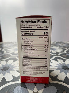 beef broth, nutrition facts