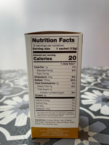 chicken broth, nutrition facts