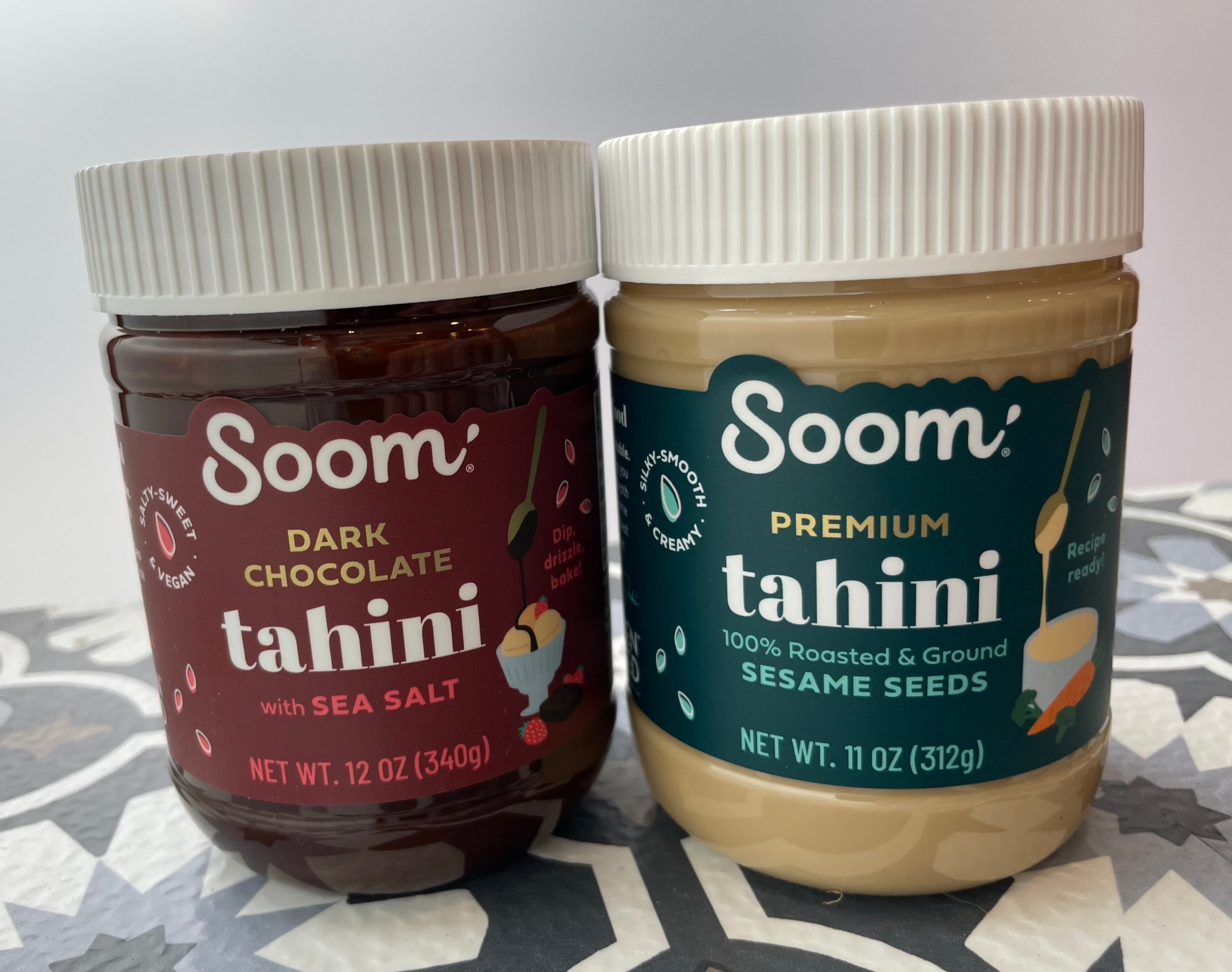 Sesame Tahini Paste - Dark Chocolate / Traditional - Soom