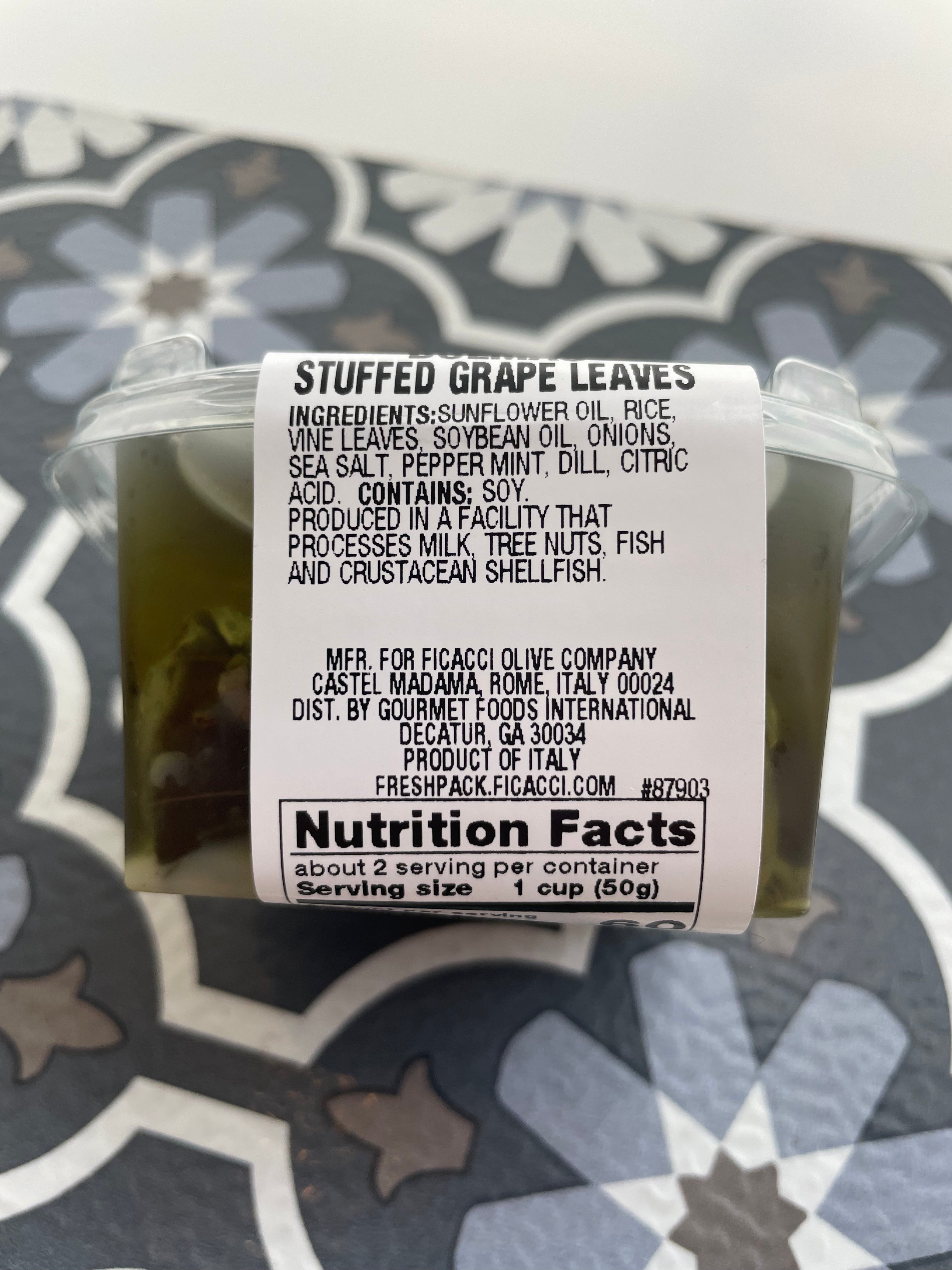 ingredients of dolmas
