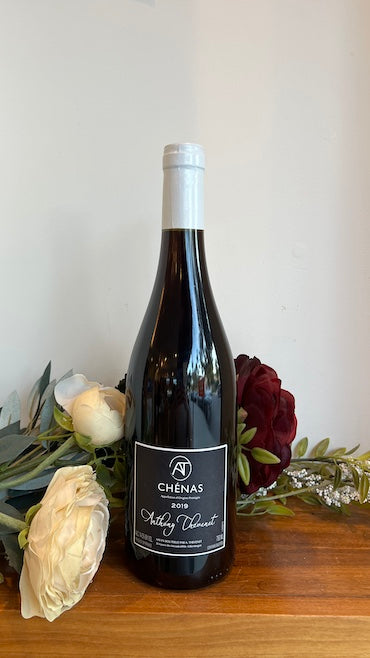 Full bottle photo of Chenas Beaujolais Rouge from Anthony Thevenet