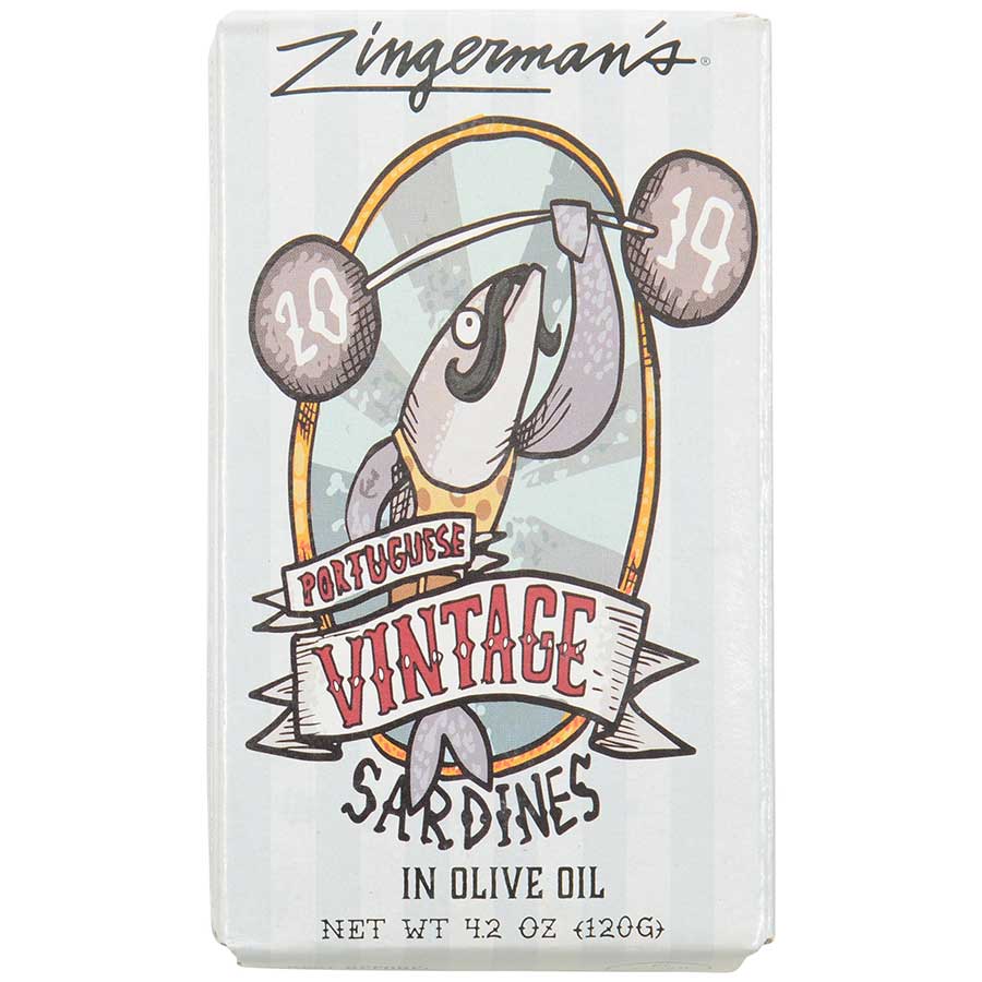 Zingerman's Vintage Sardines in Olive Oil - 2019