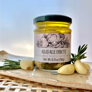 Marinated Garlic & Herbs