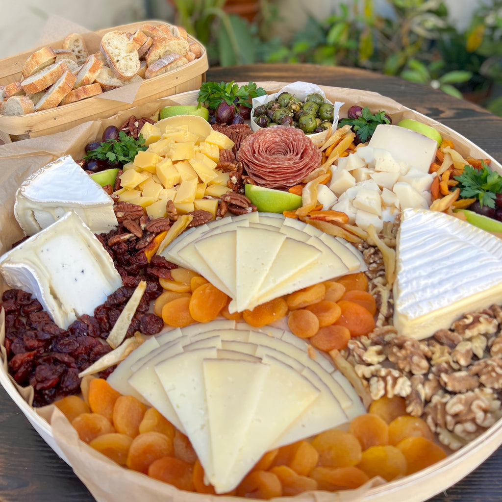 large cheese platter