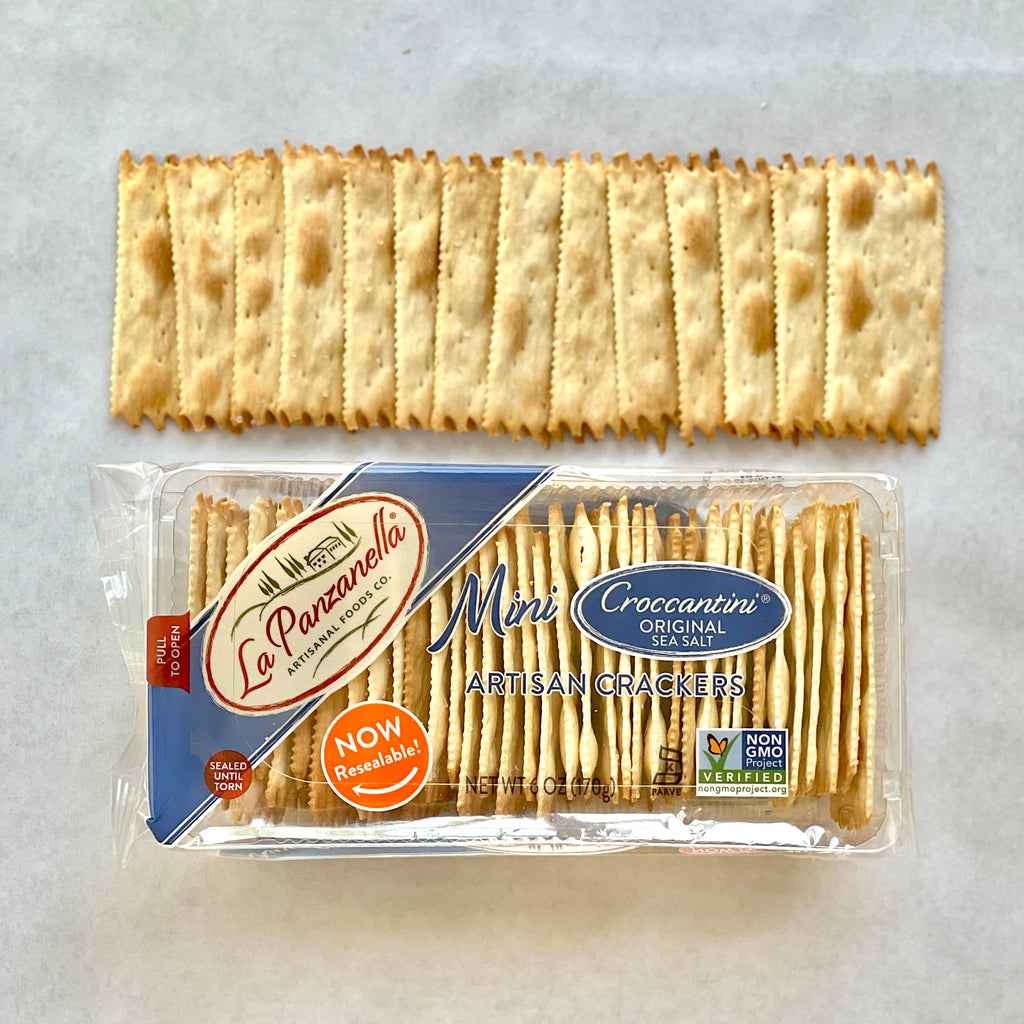 box of original panzanella crackers