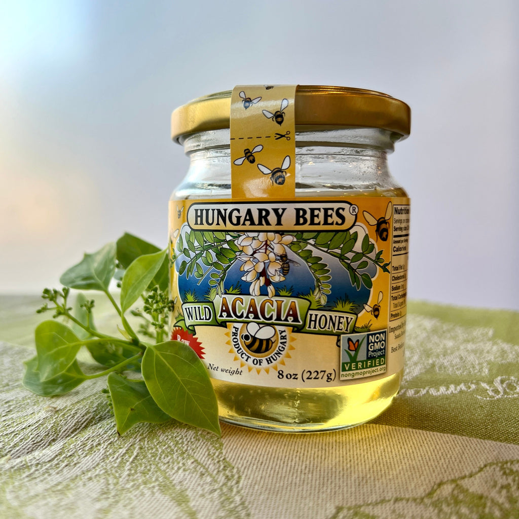 small jar of honey
